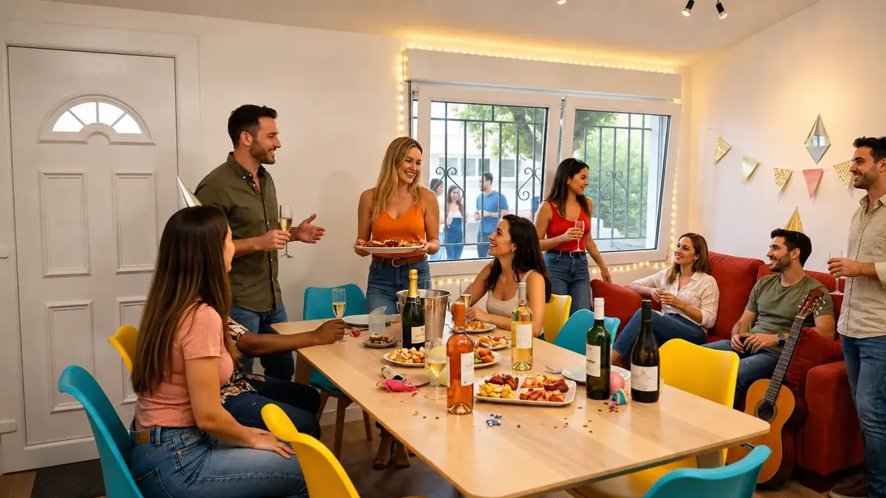 Encuentro de pequeño formato en el espacio para eventos de Punto de Encontro en A Coruña